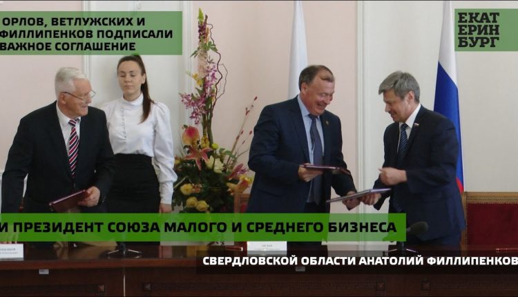 День предпринимательства: Орлов, Ветлужских и Филлипенков подписали важное соглашение