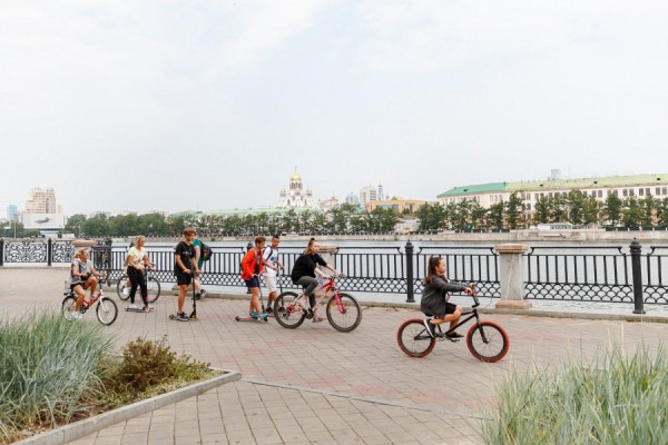 Екатеринбург вошёл в пятёрку лучших городов для велосипедистов