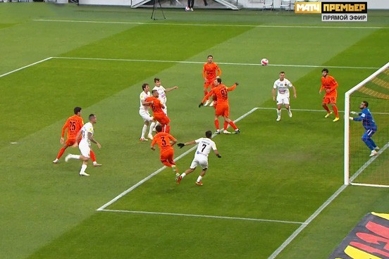 Футбол: «Урал» уступил ЦСКА в чемпионате России