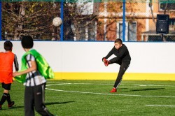 Муниципалитет открыл спортивный корт у дома, где жил Павел Дацюк