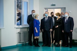 Алексей Орлов открыл обновлённую школу в посёлке Северка