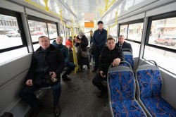 Евгений Куйвашев, Алексей Орлов и Андрей Козицын протестировали межмуниципальный трамвайный маршрут