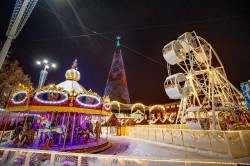 Алексей Орлов торжественно открыл главный ледовый городок Екатеринбурга