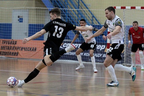 Мини-футбол: «Синара» поднялась на четвёртое место в турнирной таблице Суперлиги