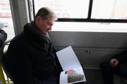 Евгений Куйвашев, Алексей Орлов и Андрей Козицын протестировали межмуниципальный трамвайный маршрут