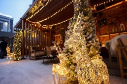 Гирлянды, шары и зоны для сэлфи. Как Екатеринбург украшен к Новому году?