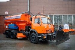 Обновлённые КАМАЗы пополнили парк коммунальной техники уральской столицы