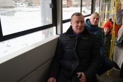 Евгений Куйвашев, Алексей Орлов и Андрей Козицын протестировали межмуниципальный трамвайный маршрут