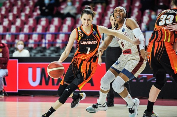 Баскетбол: УГМК одержал девятую победу в Евролиге Баскетбол: УГМК одержал девятую победу в Евролиге