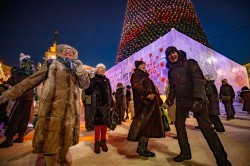 Алексей Орлов торжественно открыл главный ледовый городок Екатеринбурга