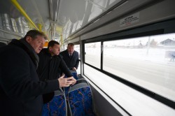 Евгений Куйвашев, Алексей Орлов и Андрей Козицын протестировали межмуниципальный трамвайный маршрут