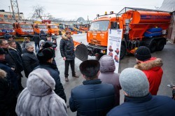 Обновлённые КАМАЗы пополнили парк коммунальной техники уральской столицы