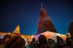 Алексей Орлов торжественно открыл главный ледовый городок Екатеринбурга