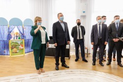 Двойное открытие: Алексей Орлов дал старт работе двух детских садов в Академическом