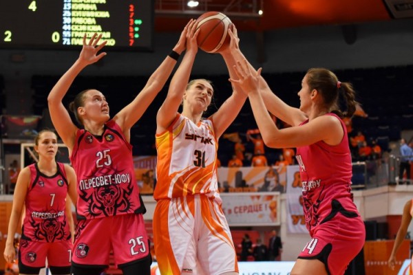 Баскетбол: УГМК повторно обыграл «Пересвет-ЮФУ»