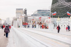 Взяли штурмом: спортсмены Екатеринбурга отметили закрытие ледового городка