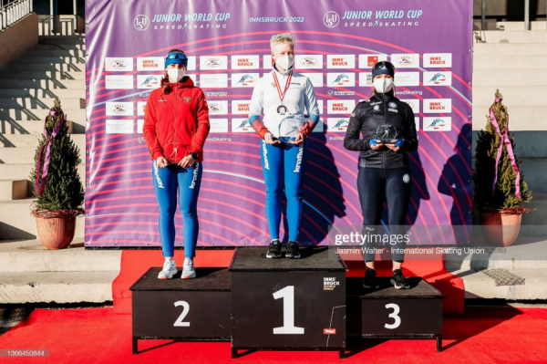 Конькобежный спорт: екатеринбургские спортсмены взяли три медали на Кубке мира