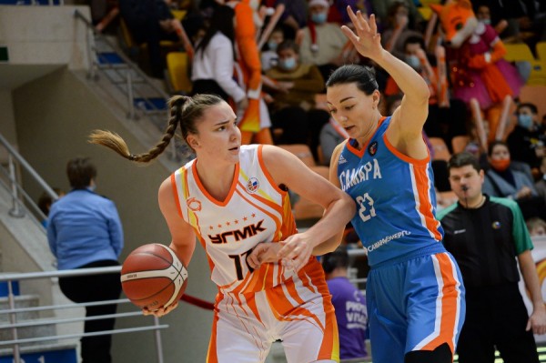 Баскетбол: УГМК довёл свою беспроигрышную серию в чемпионате России до 65 побед