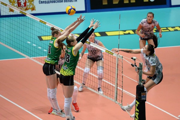 Волейбол: «Уралочка» на выезде уступила «Тулице» в чемпионате России