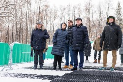 Алексей Орлов проконтролировал ход работ в ЦПКиО