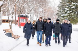 Алексей Орлов проконтролировал ход работ в ЦПКиО