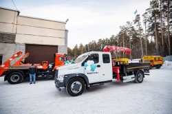 Современные автомобили пришли на смену жёлтым аварийкам Водоканала