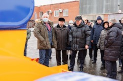 Алексей Орлов вручил коммунальщикам новую технику для уборки Екатеринбурга