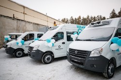 Современные автомобили пришли на смену жёлтым аварийкам Водоканала