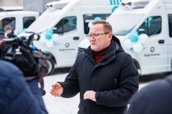 Современные автомобили пришли на смену жёлтым аварийкам Водоканала