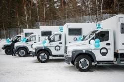 Современные автомобили пришли на смену жёлтым аварийкам Водоканала