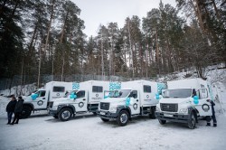 Современные автомобили пришли на смену жёлтым аварийкам Водоканала