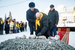 Алексей Орлов принял участие в закладке монумента в память о жертвах Холокоста