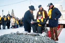 Алексей Орлов принял участие в закладке монумента в память о жертвах Холокоста