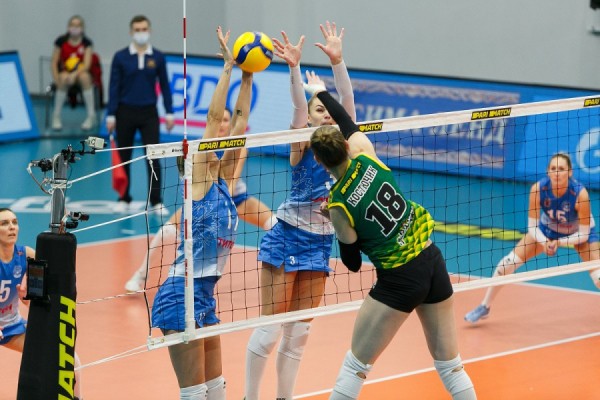Волейбол: «Уралочка» во второй раз в сезоне обыграла «Минчанку»
