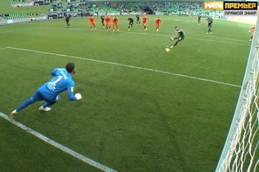 Футбол: «Урал» уступил «Краснодару» в гостях